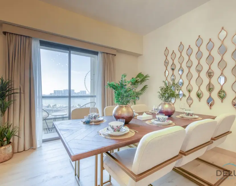 Featuring Ain Dubai Views from this 1-Bedroom Unit Next to Beach — Rimal — photo 9