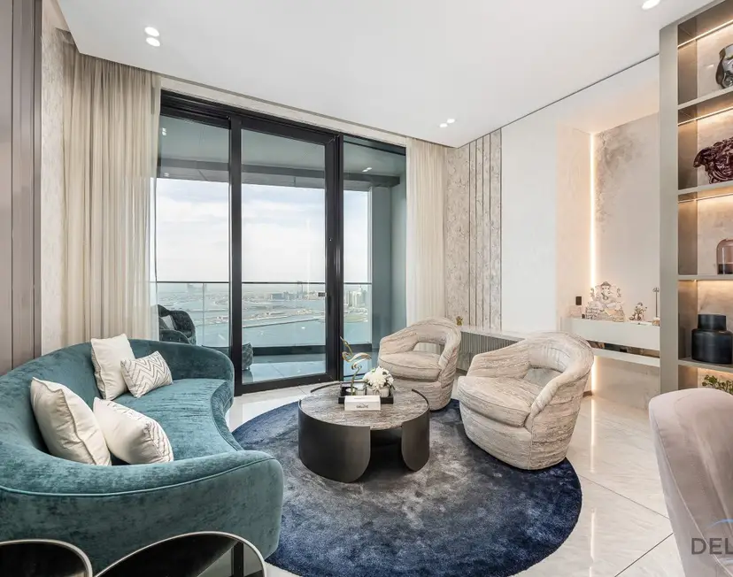 Ultra Luxurious 4-Bedroom Apartment with Assistant’s Room in The Address — Address Beach Resort — photo 13