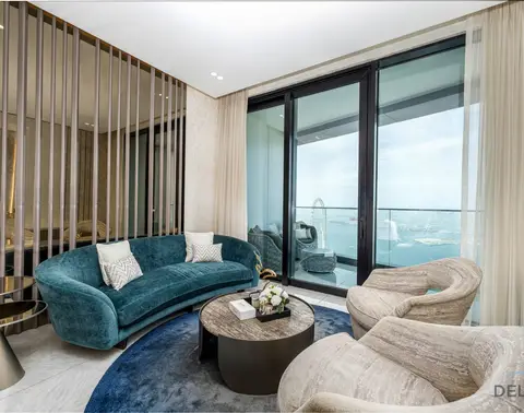 Ultra Luxurious 4-Bedroom Apartment with Assistant’s Room in The Address — Address Beach Resort — photo 2