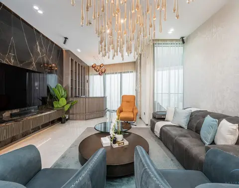 Ultra Luxurious 4-Bedroom Apartment with Assistant’s Room in The Address — Address Beach Resort — photo 4
