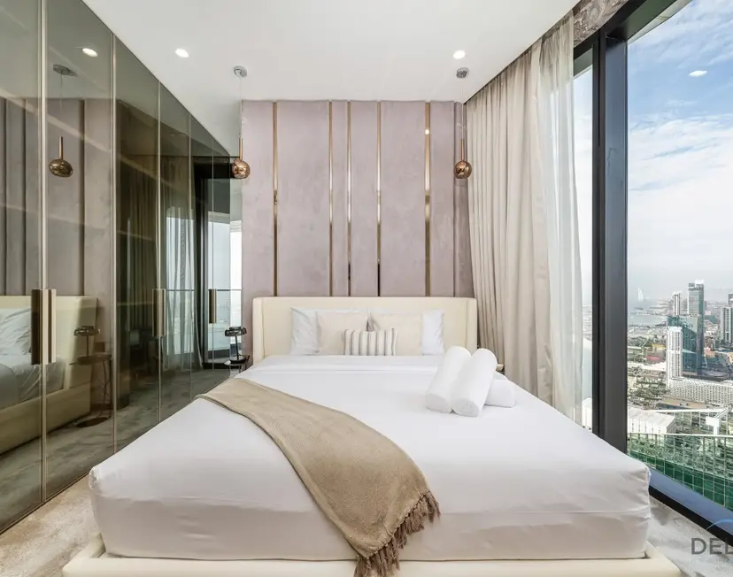 Ultra Luxurious 4-Bedroom Apartment with Assistant’s Room in The Address — Address Beach Resort — photo 19