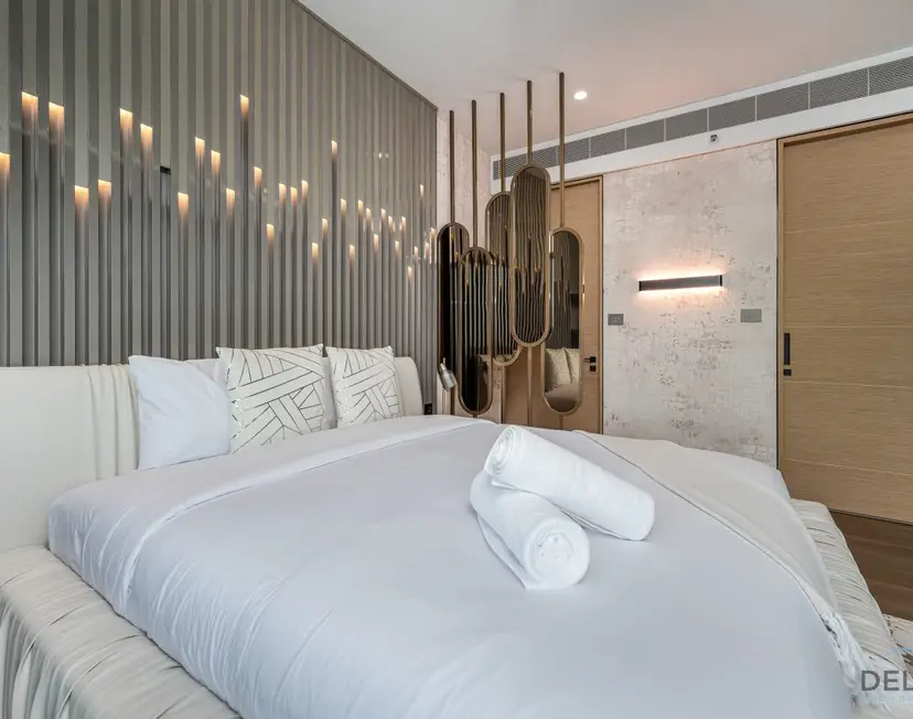 Ultra Luxurious 4-Bedroom Apartment with Assistant’s Room in The Address — Address Beach Resort — photo 26