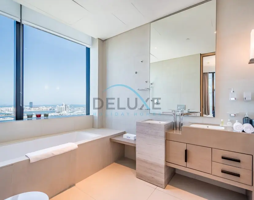 Grand 3-Bedroom Aparment at The Address Residences — Address Beach Resort — photo 28