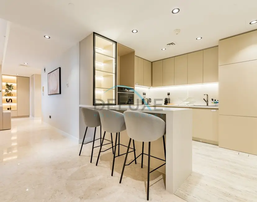Sea and Palm Jumeirah Views Just Steps from the Beach 2-Bedroom — Sadaf — photo 12