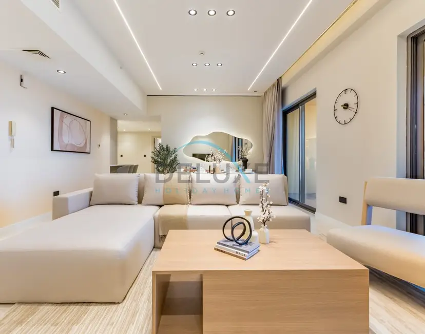 Sea and Palm Jumeirah Views Just Steps from the Beach 2-Bedroom — Sadaf — photo 17