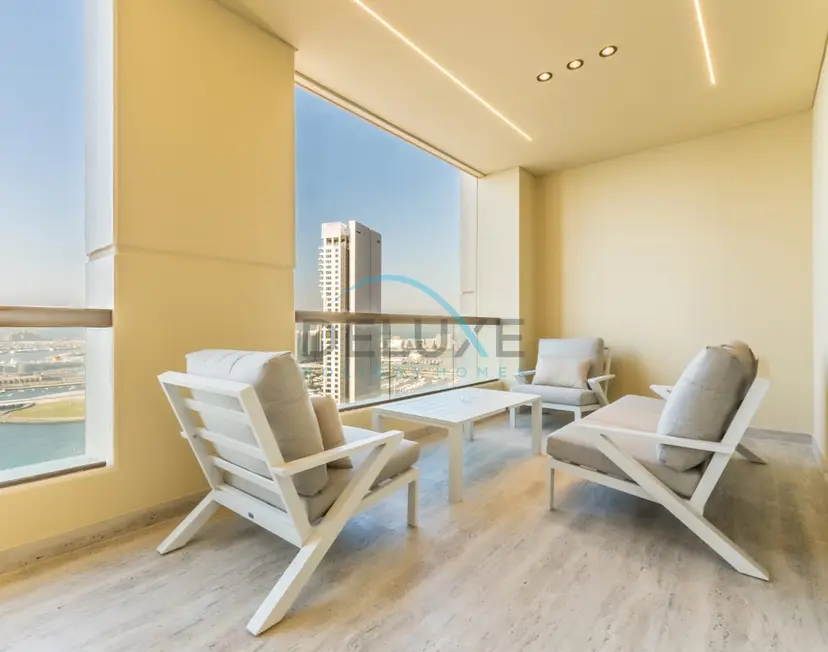 Sea and Palm Jumeirah Views Just Steps from the Beach 2-Bedroom — Sadaf — photo 20