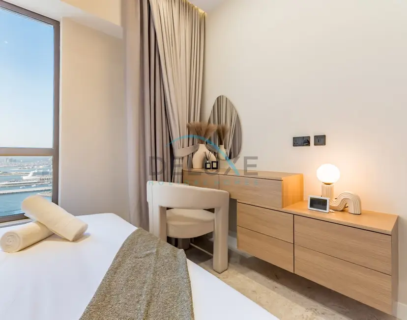 Sea and Palm Jumeirah Views Just Steps from the Beach 2-Bedroom — Sadaf — photo 29
