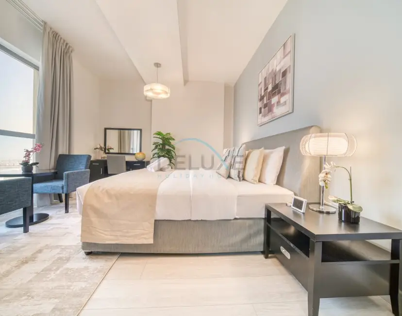 High Floor 2-Bedroom With a View of the Dubai Marina Canal Steps Away — Shams — photo 18