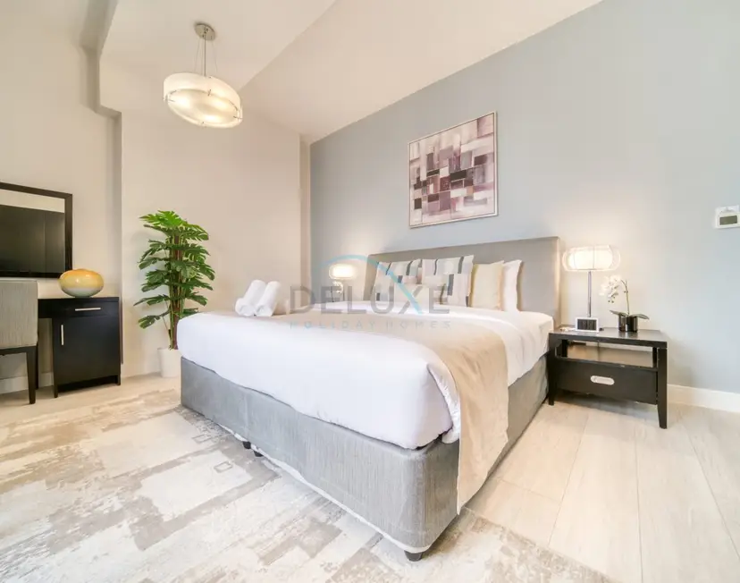 High Floor 2-Bedroom With a View of the Dubai Marina Canal Steps Away — Shams — photo 19