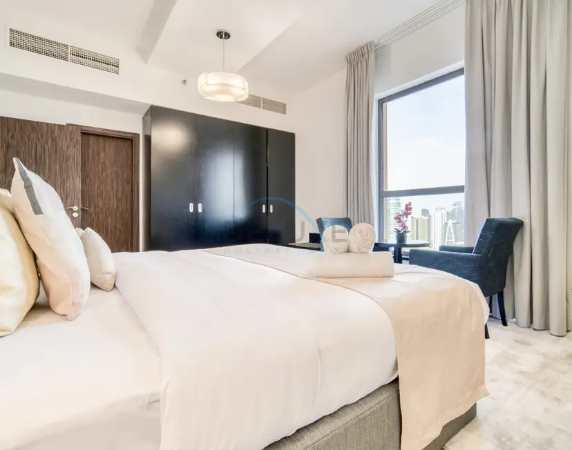 High Floor 2-Bedroom With a View of the Dubai Marina Canal Steps Away — Shams — photo 22
