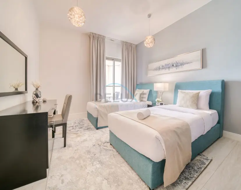 High Floor 2-Bedroom With a View of the Dubai Marina Canal Steps Away — Shams — photo 27