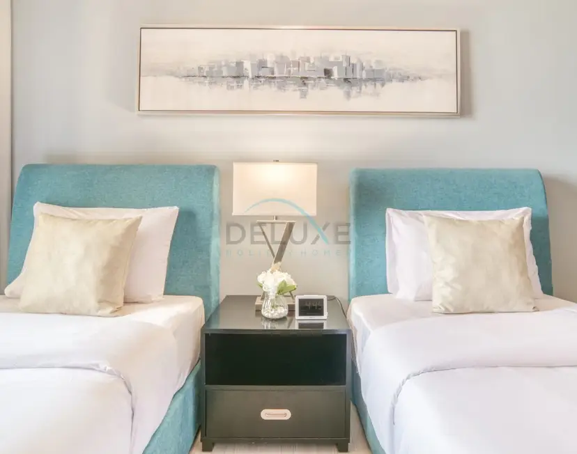 High Floor 2-Bedroom With a View of the Dubai Marina Canal Steps Away — Shams — photo 29
