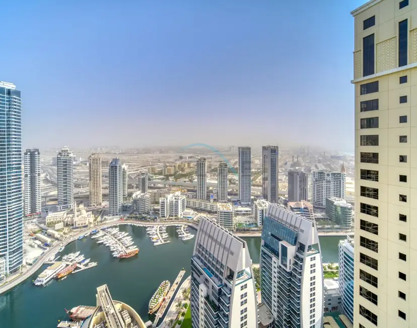 High Floor 2-Bedroom With a View of the Dubai Marina Canal Steps Away — Shams — photo 7