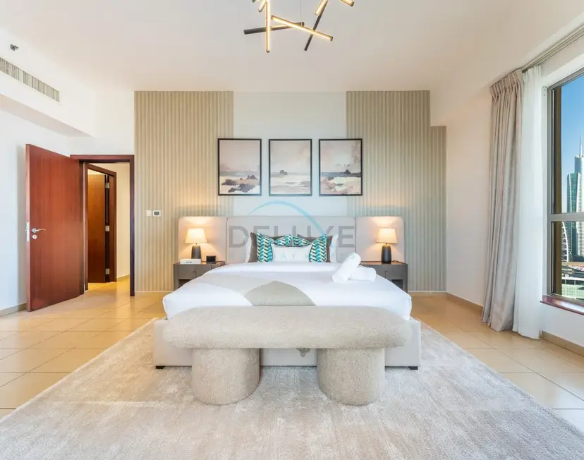 Close to Major Landmarks 3-Bedroom + Assistant Room w/ Marina Views — Rimal — photo 15