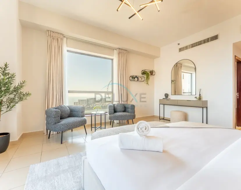 Close to Major Landmarks 3-Bedroom + Assistant Room w/ Marina Views — Rimal — photo 16