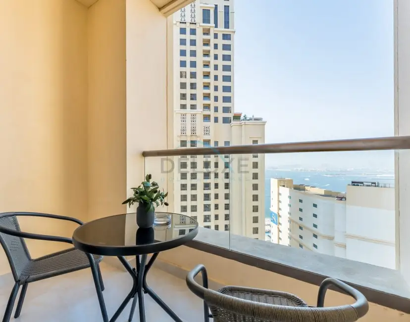 Panoramic Sea and Canal Views from High-Floor 2-Bedroom — Shams — photo 3