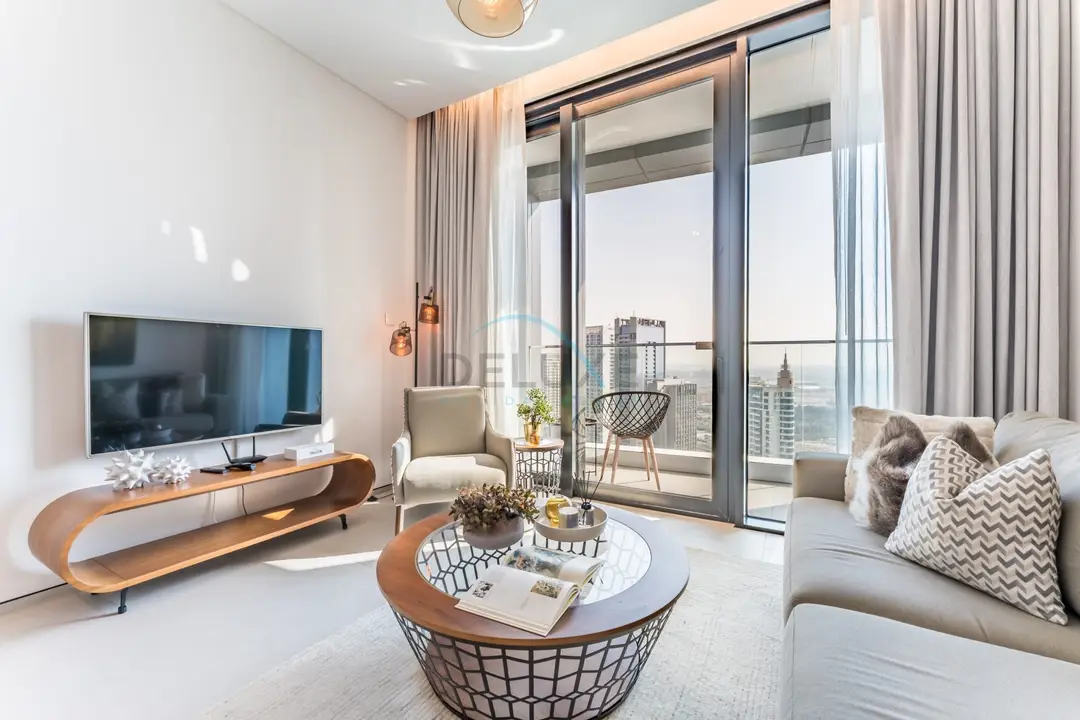 Balcony Facing the Marina with Partial Sea Views — Address Beach Resort